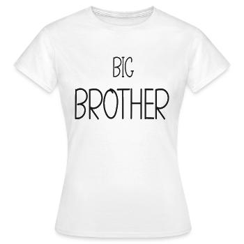 Big Brother - Big Brother - Big Heart - Women's T-Shirt - white - Front - AI Model Female 172 dark (172cm)