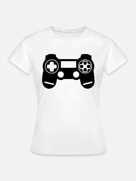 Videospiel-Controller - Frauen T-Shirt - Weiß