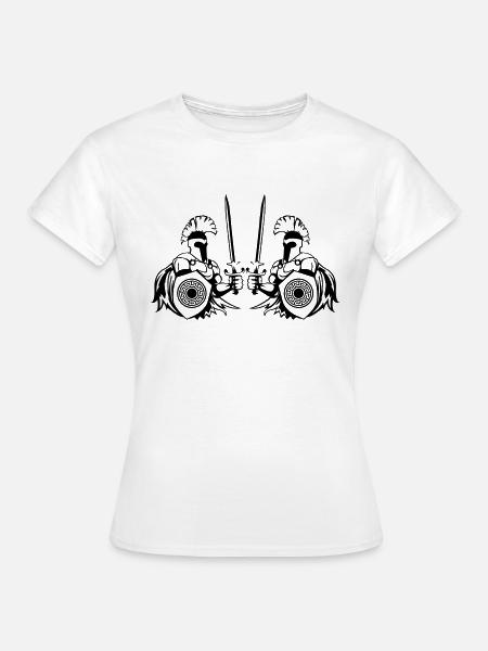 spartans - Frauen T-Shirt - Weiß
