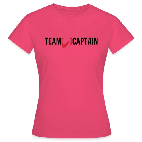 Team Captain Shirt Red png - Women's T-Shirt
