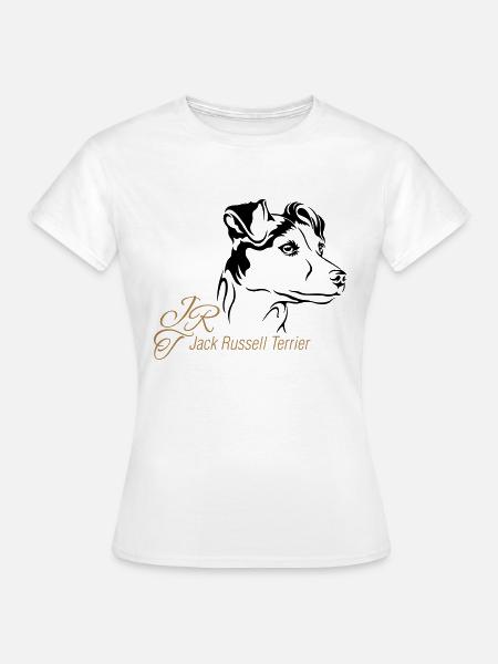Jack Russell Terrier - Frauen T-Shirt - Weiß