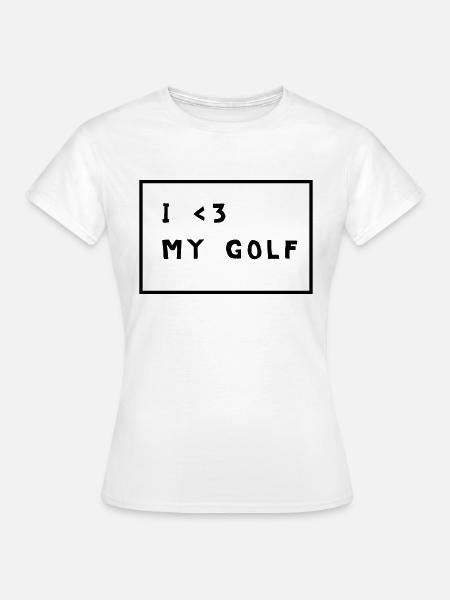 golf - Frauen T-Shirt - Weiß