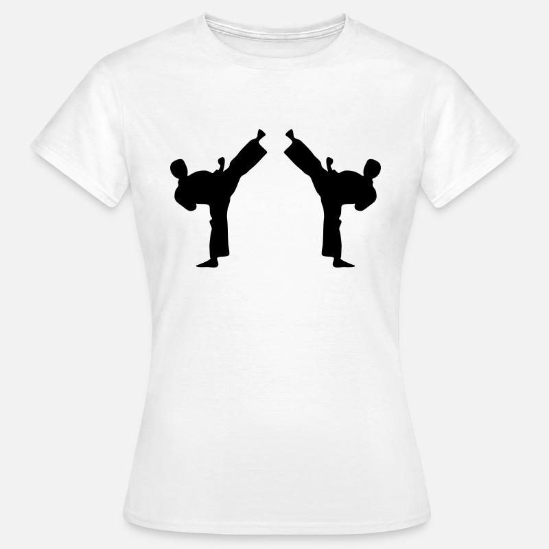 high kicks - Maglietta da donna - bianco