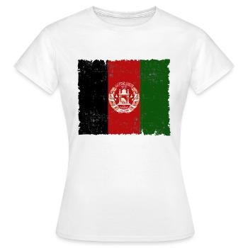 Afghanistan - T-shirt Femme - blanc - Devant - AI Model Female 172 dark (172cm)