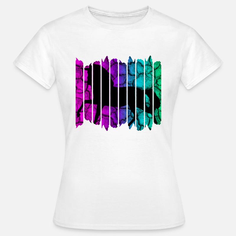 Pferd - Frauen T-Shirt - Weiß