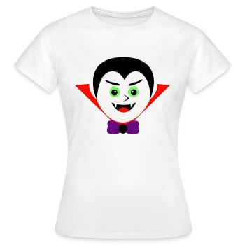 Vampire - Frauen T-Shirt - Weiß - Vorne - AI Model Female 172 dark (172cm)