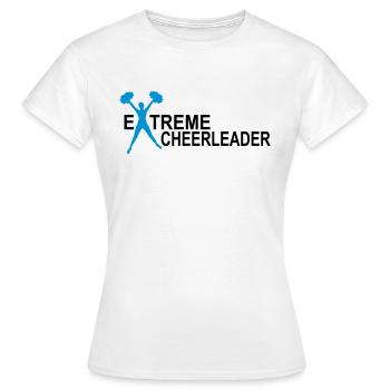 cheerleader - T-shirt Femme - blanc - Devant - AI Model Female 172 dark (172cm)