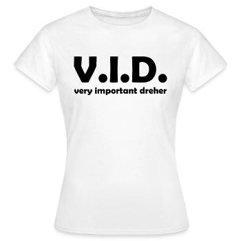 dreher - Frauen T-Shirt - Weiß - Vorne - AI Model Female 172 dark (172cm)