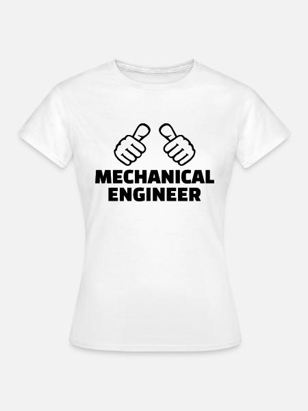 Maschinenbauer - Frauen T-Shirt - Weiß