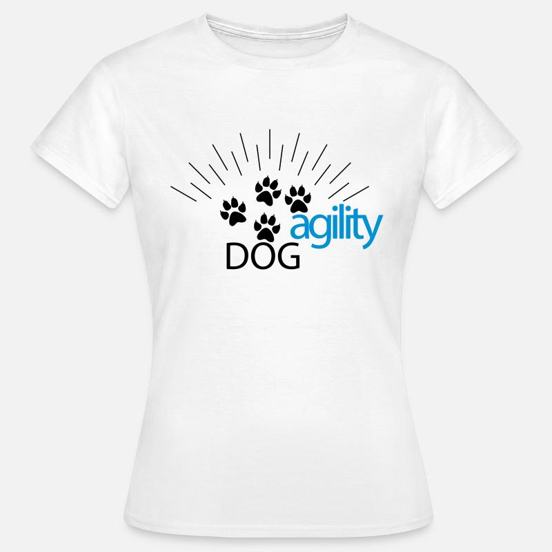 agilité - T-shirt Femme - blanc