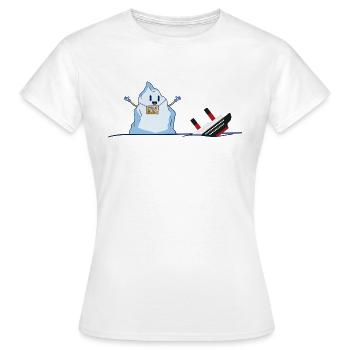 Kawaii Free Hugs - Titanic Remembrance Day - Women's T-Shirt - white - Front - AI Model Female 172 dark (172cm)