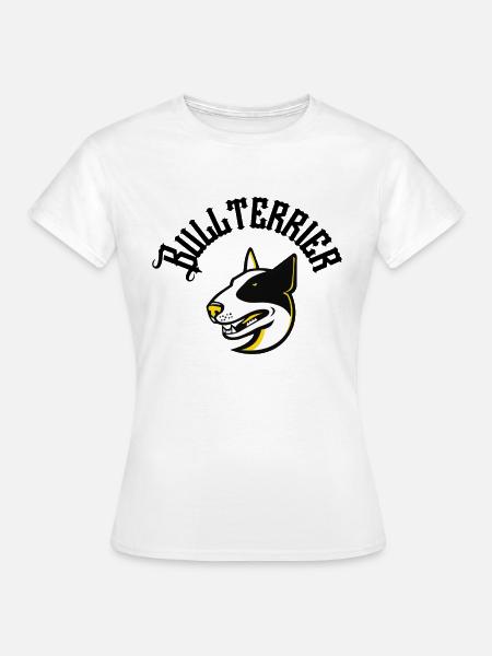Bullterrier - Frauen T-Shirt - Weiß