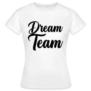 Équipe de rêve - T-shirt Femme - blanc - Devant - AI Model Female 172 dark (172cm)
