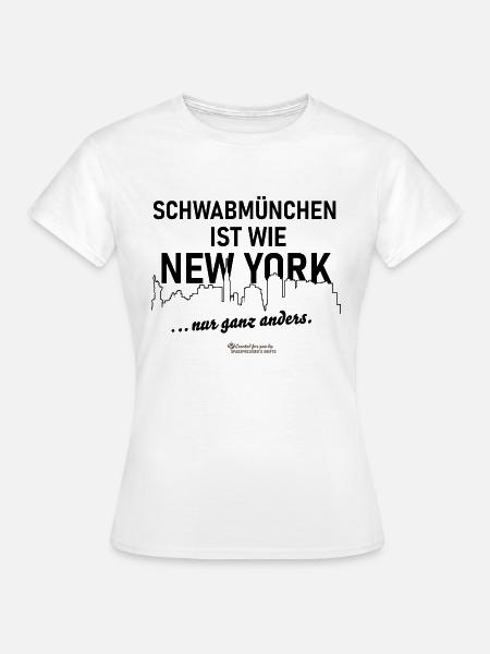 Schwabmünchen - Frauen T-Shirt - Weiß