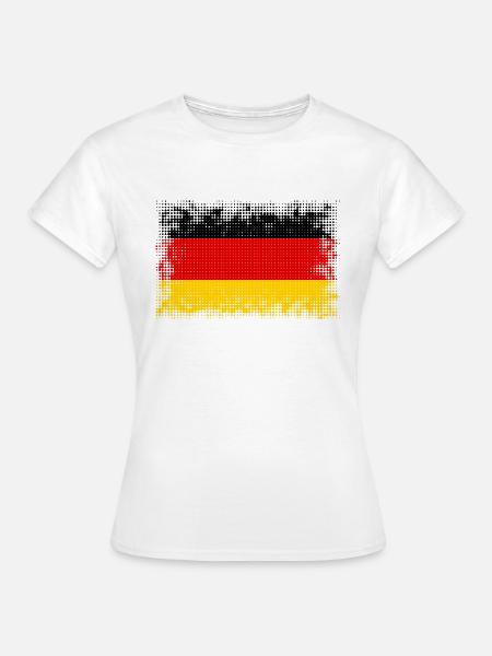 Deutschland - Frauen T-Shirt - Weiß