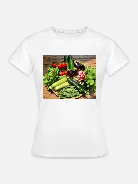 légumes - T-shirt Femme - blanc