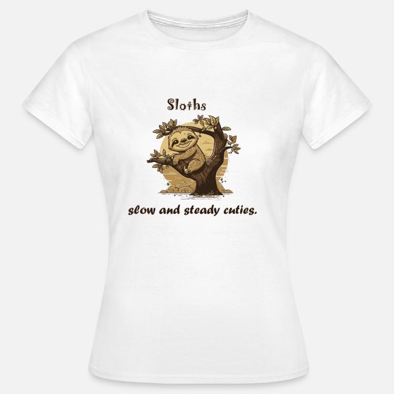 Sloth Cuties - Women's T-Shirt - white
