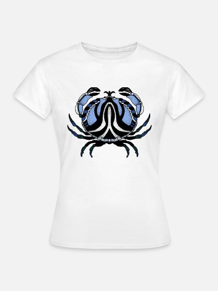 Krebs - Frauen T-Shirt - Weiß