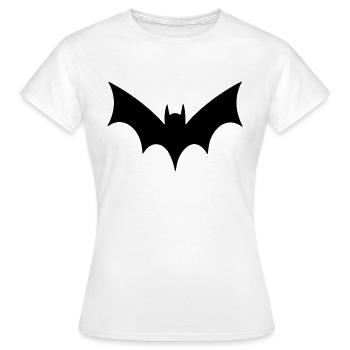 Chauve souris - T-shirt Femme - blanc - Devant - AI Model Female 172 dark (172cm)
