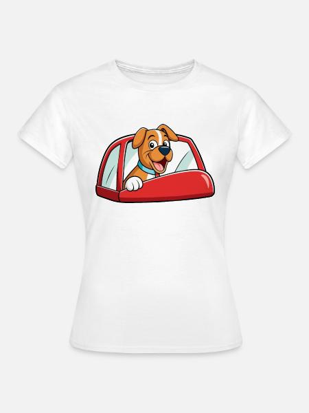 Fröhliche Boxer-Toasting-Kunst - Frauen T-Shirt - Weiß