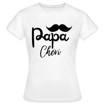 Darling Daddy - Women's T-Shirt - white - Front - AI Model Female 172 dark (172cm)