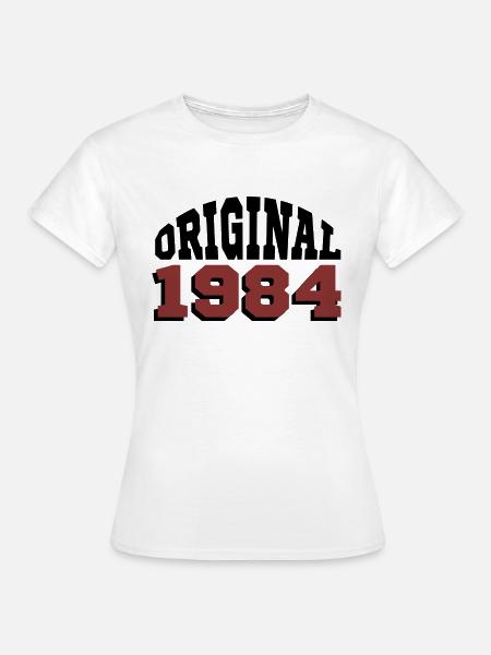 Original 1984 - Frauen T-Shirt - Weiß