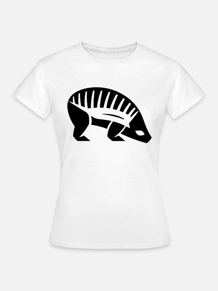 Gürteltier - Frauen T-Shirt - Weiß
