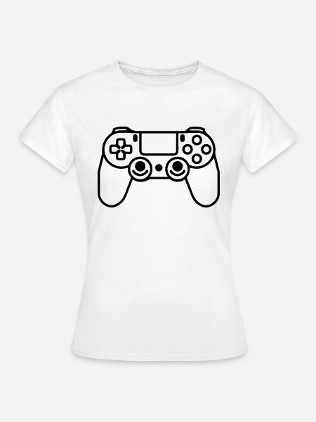 Videospiel-Controller - Frauen T-Shirt - Weiß