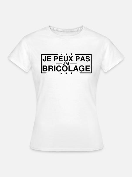Ich kann nicht DIY - Frauen T-Shirt - Weiß