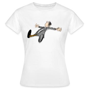 Entspannung - Frauen T-Shirt - Weiß - Vorne - AI Model Female 172 dark (172cm)