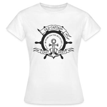 80 Jahre - Frauen T-Shirt - Weiß - Vorne - AI Model Female 172 dark (172cm)