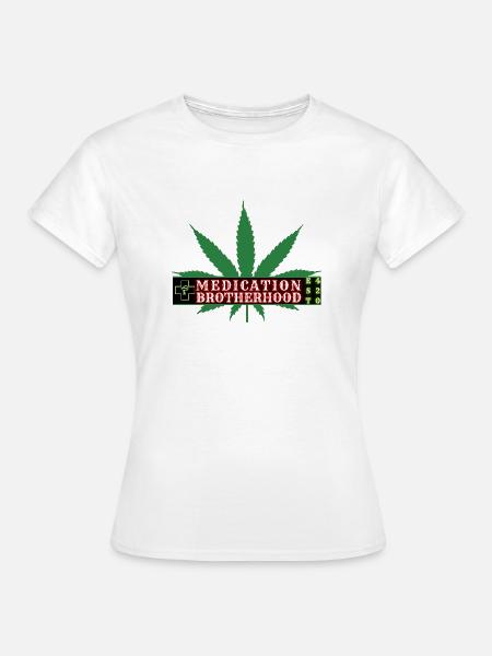 MEDIKAMENTEN-BRUDERSCHAFT - Frauen T-Shirt - Weiß