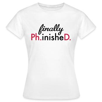 Promotion - Frauen T-Shirt - Weiß - Vorne - AI Model Female 172 dark (172cm)
