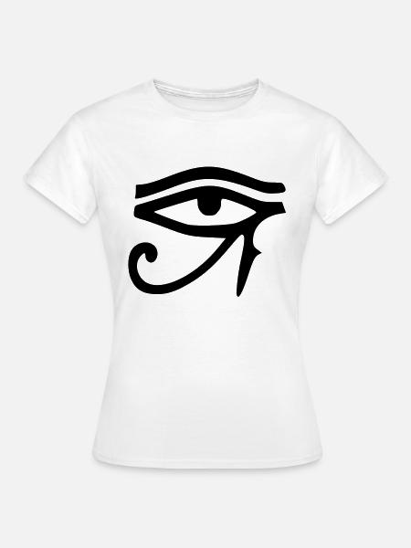 auge_des_horus - Frauen T-Shirt - Weiß