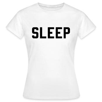 Sommeil - T-shirt Femme - blanc - Devant - AI Model Female 172 dark (172cm)