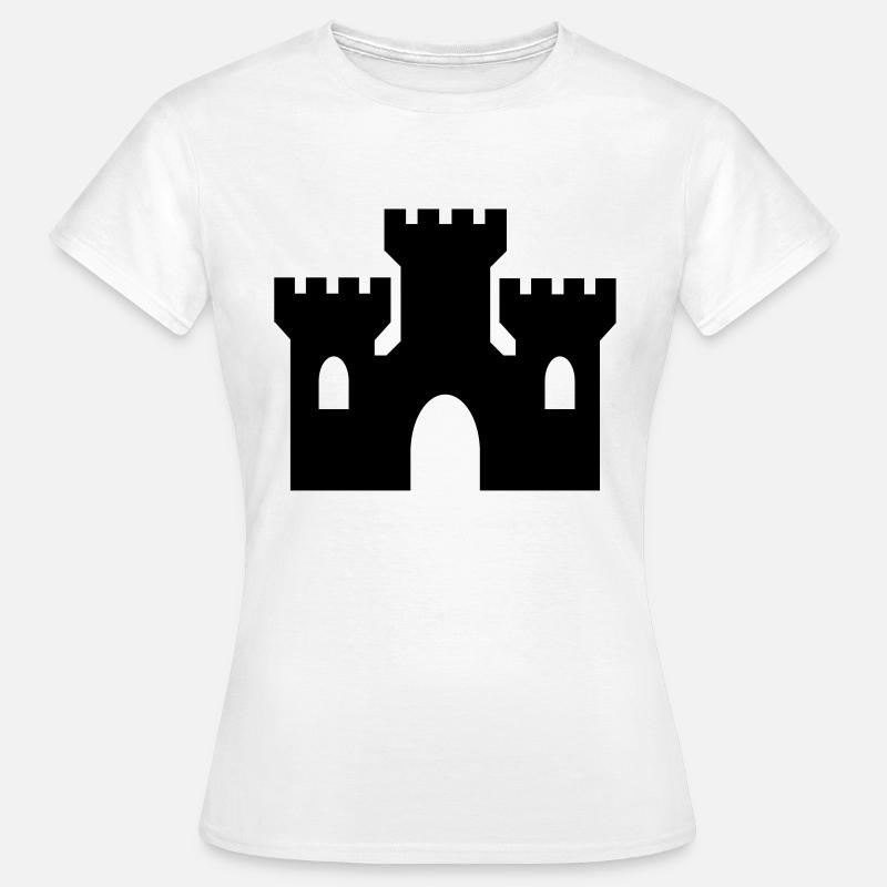 castle - Women's T-Shirt - white
