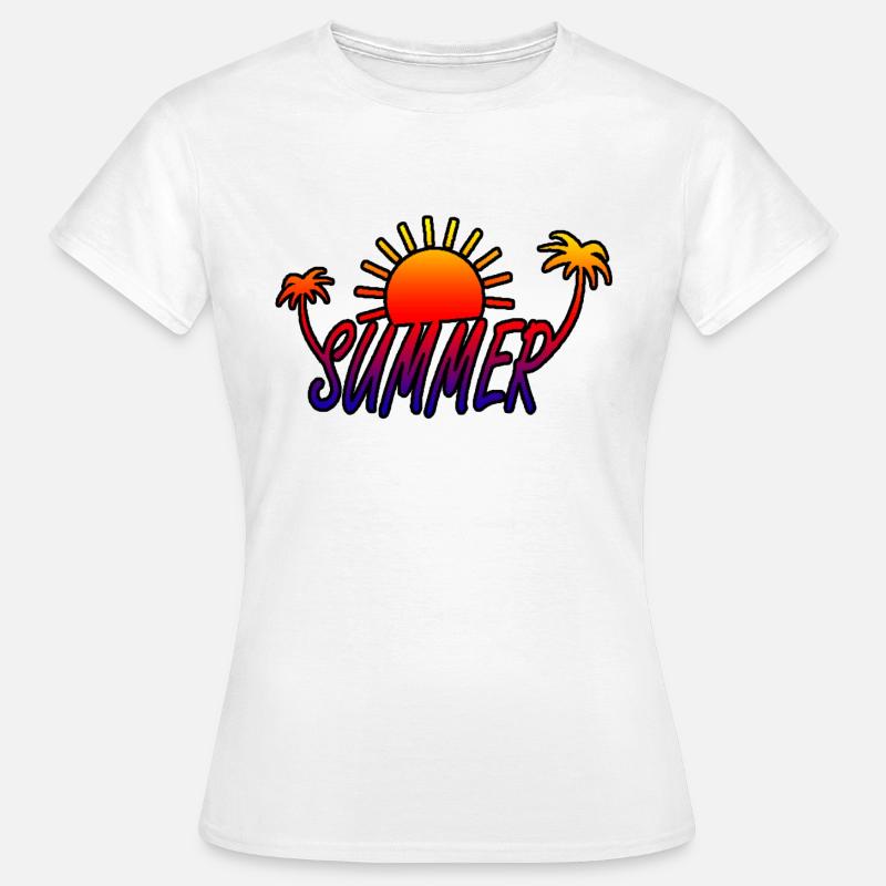 Summer - Women's T-Shirt - white