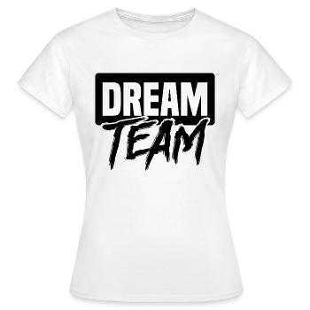 Équipe de rêve - T-shirt Femme - blanc - Devant - AI Model Female 172 dark (172cm)