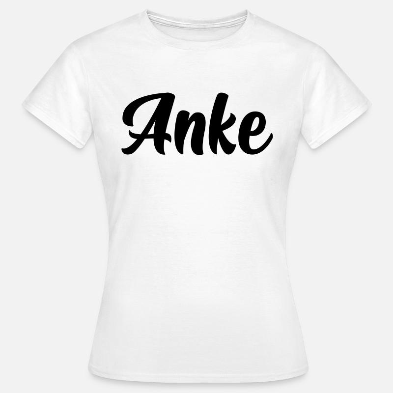 Anke - Frauen T-Shirt - Weiß