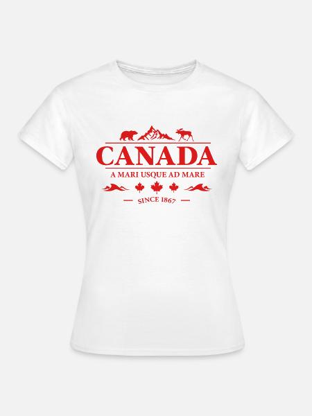 Kanada Vancouver Montreal Toronto Maple Leaf Bären - Frauen T-Shirt - Weiß