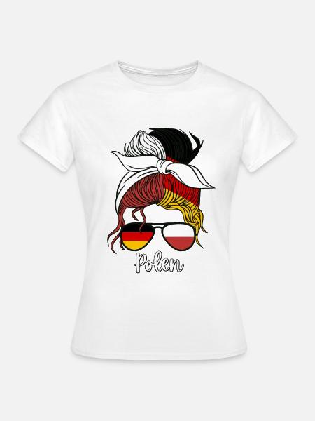 Polska dziewczyna Polen Polish Girl Women's - Women's T-Shirt - white