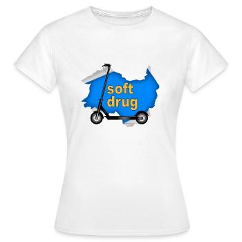 Roller - Frauen T-Shirt - Weiß - Vorne - AI Model Female 172 dark (172cm)