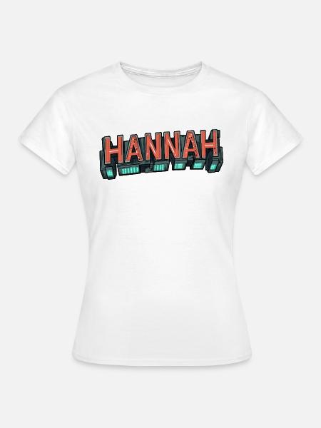 :: Hannah :: - Frauen T-Shirt - Weiß