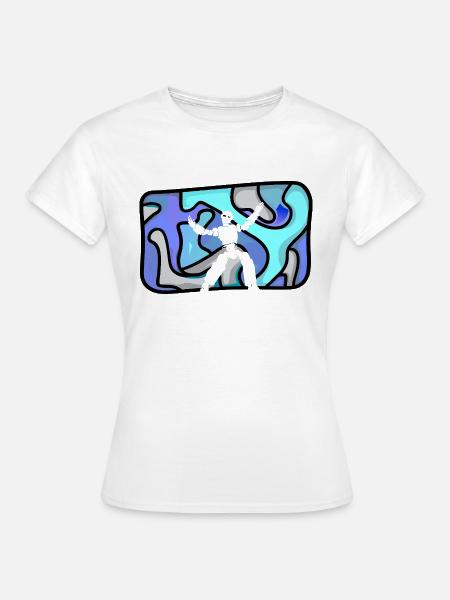 Tanzen Foxtrott - Frauen T-Shirt - Weiß