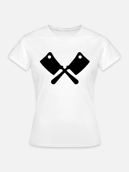 Butcher Knifes - Frauen T-Shirt - Weiß