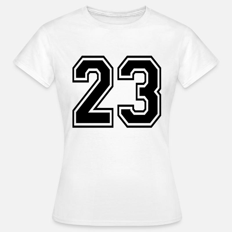 23 - Frauen T-Shirt - Weiß