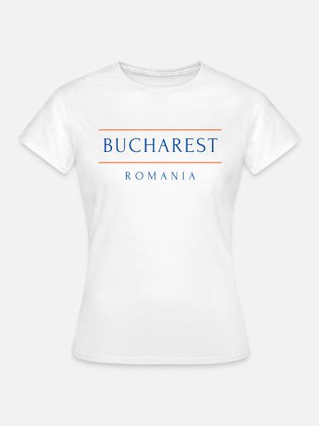Bukarest, Rumänien - Frauen T-Shirt - Weiß