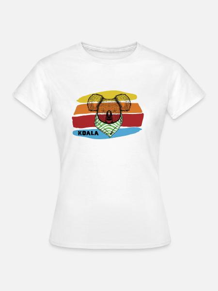 Koala - Frauen T-Shirt - Weiß