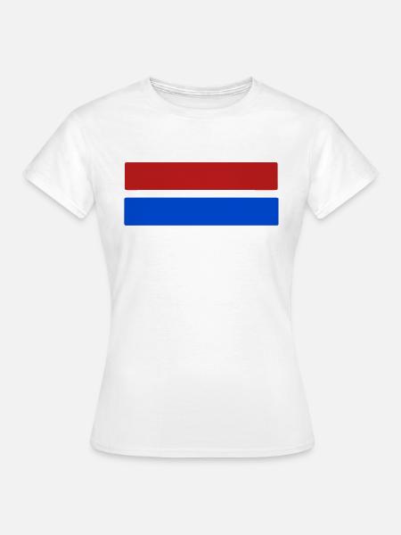 Red Blue - Frauen T-Shirt - Weiß