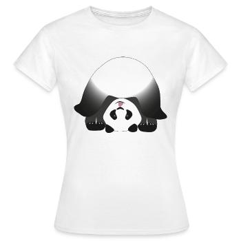 Doigts de panda - T-shirt Femme - blanc - Devant - AI Model Female 172 dark (172cm)